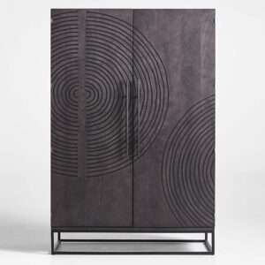 Solid Wood Bar Storage Cabinet - Image 2