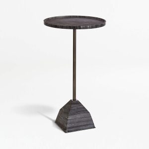 Round Marble High Table
