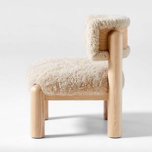 Maple Brass and Fabric Armchairs - Image 3