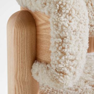 Fabric Easy Chair With Armrests - Image 7